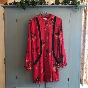 A.L.C. 100% silk pink sheath dress, XS